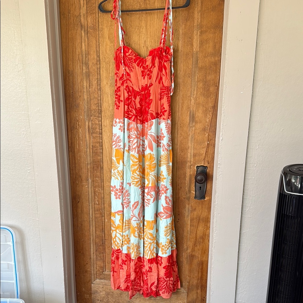Dress To Red Sleeveless Sundress with Spaghetti Straps Brazilian Brand